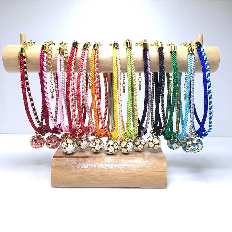 くみひも商品　　犬・猫の首輪　可愛い　叶結び　鈴付き　丸紐 |  | 29