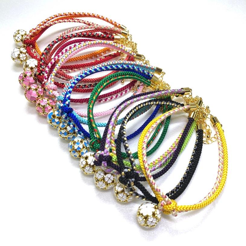 くみひも商品　　犬・猫の首輪　可愛い　叶結び　鈴付き　丸紐 |  | 31