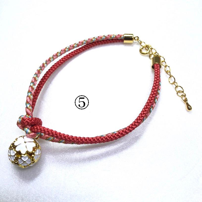 くみひも商品　　犬・猫の首輪　可愛い　叶結び　鈴付き　丸紐 |  | 20