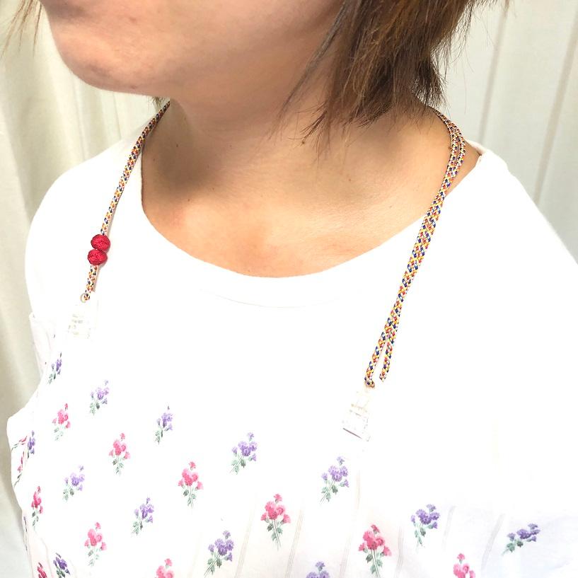 くみひも商品　ナフキンクリップ　袂留め　ハンカチ留め　ひざ掛け留め　帽子クリップ　正絹　シルク　silk　長さ調節できる　綺麗　カラフル |  | 01