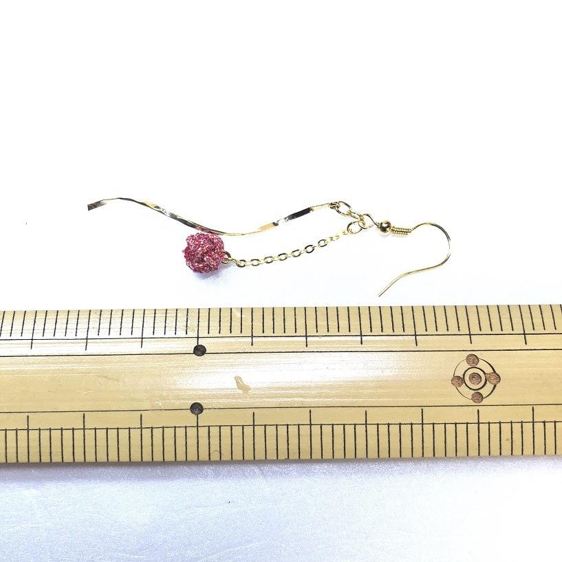 くみひもフックピアス　オーロラあわじ結び　No.３　１２色　レディース　綺麗　可愛い　軽い　国産　伊賀　手作り　日本製　カラーが選べる |  | 04