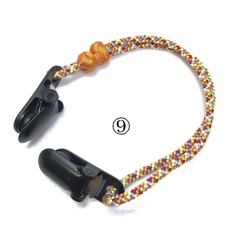 くみひも商品　帽子クリップ No.3　正絹　シルク　silk　長さ調節できる　綺麗　カラフル |  | 10