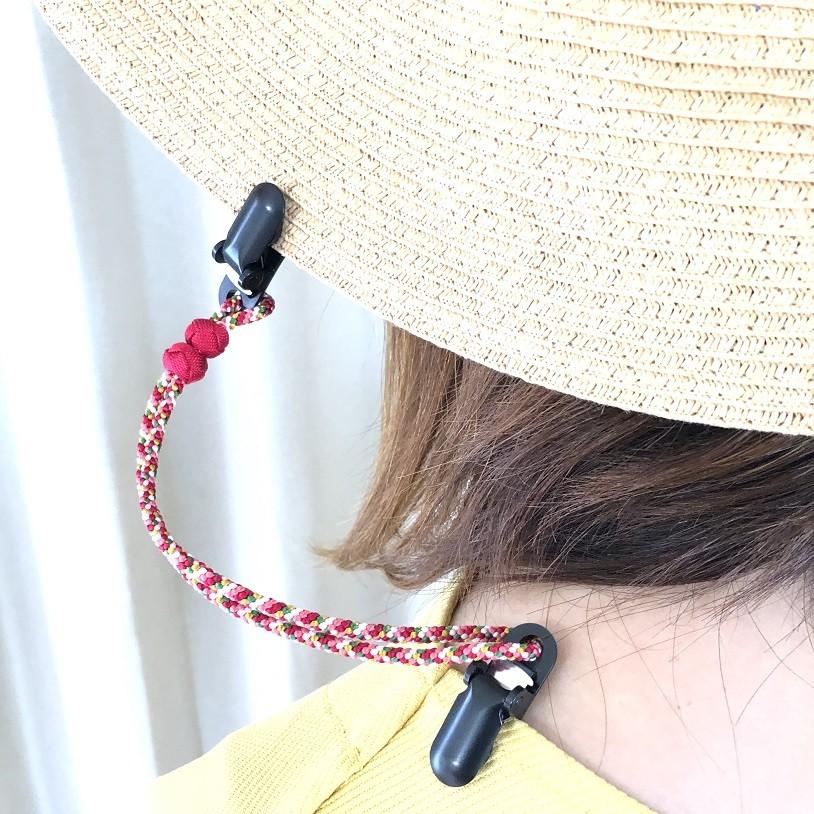 くみひも商品　帽子クリップ No.3　正絹　シルク　silk　長さ調節できる　綺麗　カラフル |  | 14