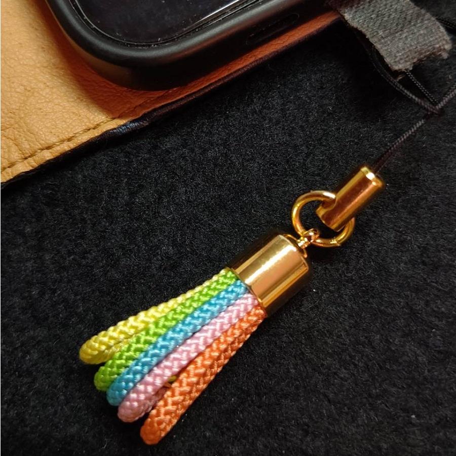 お守(厄除)ストラップ 5本原 組紐 手作り ハンドメイド 国産 伊賀