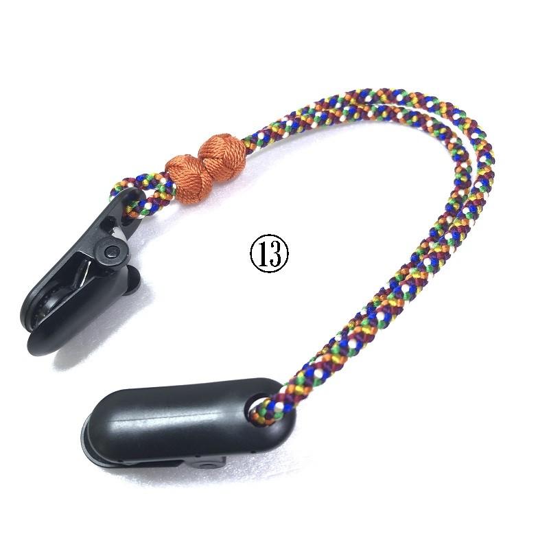 くみひも商品　帽子クリップ 点柄　正絹　シルク　silk　長さ調節できる　綺麗　カラフル |  | 14