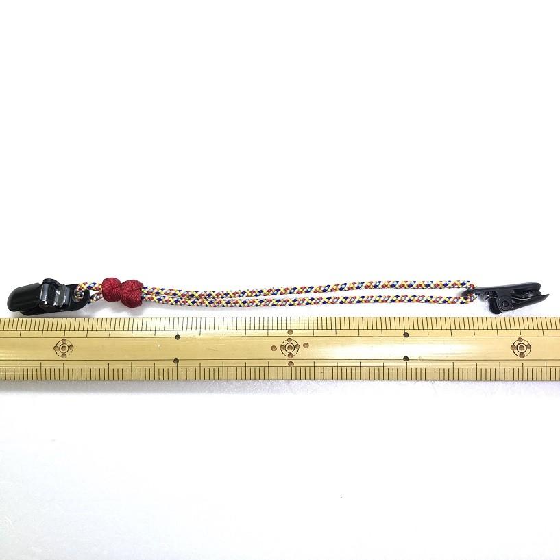 くみひも商品　帽子クリップ 点柄　正絹　シルク　silk　長さ調節できる　綺麗　カラフル |  | 16