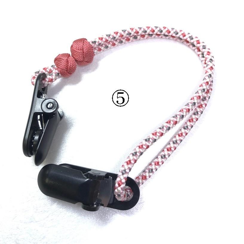 くみひも商品　帽子クリップ 点柄　正絹　シルク　silk　長さ調節できる　綺麗　カラフル |  | 06