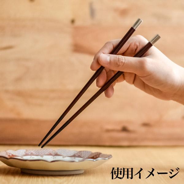 北陸の箸置夫婦箸セット 白銀 木箱入り ペア ( あすつく 木箱名入れ