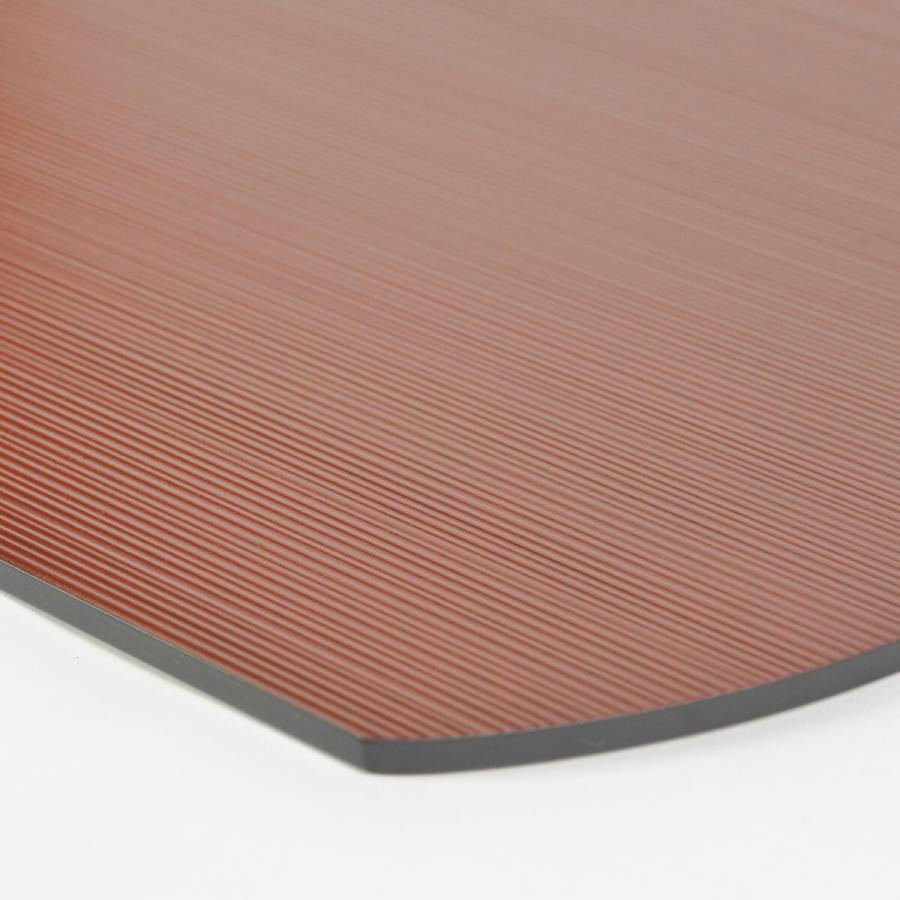 半月ランチョンマット ヘギ目 両面 ( ランチョンマット