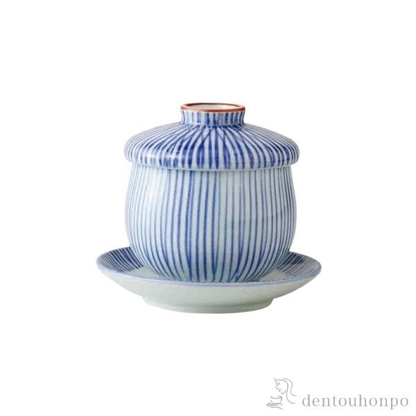 台付むし碗 花十草 5個セット ( 初任給 プレゼント 母の日 スプーン はちみつ 和食 中華 食器 波佐見焼 結婚 出産 内祝い 引き出物 金婚式 誕生日プレゼント )
