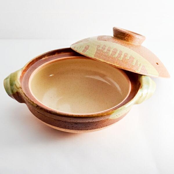 長谷園 伊賀土鍋 伊賀釉 大（3〜5人用） ( 長谷園 お鍋 土鍋 鍋料理