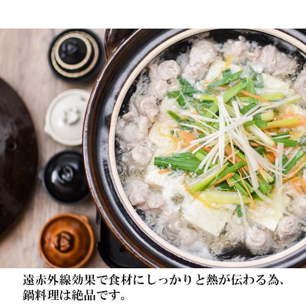 長谷園 伊賀土鍋 伊賀釉 大（3〜5人用） ( 長谷園 お鍋 土鍋 鍋料理