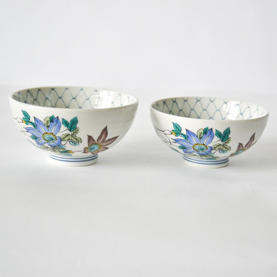 美術品・アンティーク・コレクション Maebata China 花暦 白釉 飯茶碗