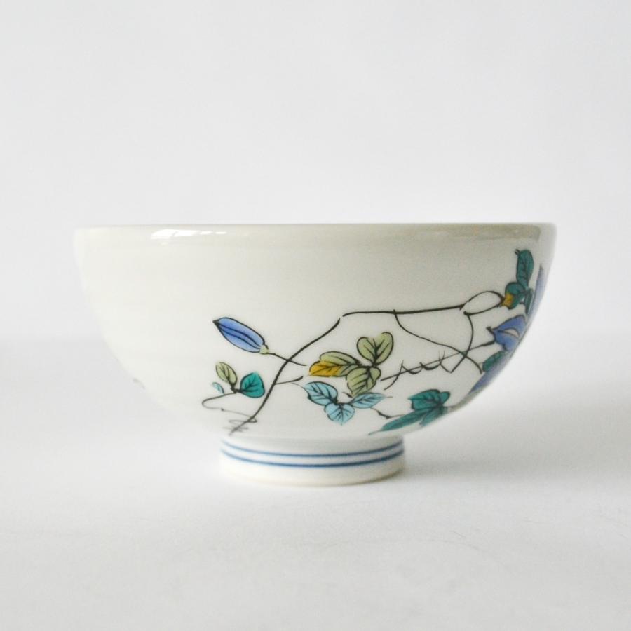 美術品・アンティーク・コレクション Maebata China 花暦 白釉 飯茶碗