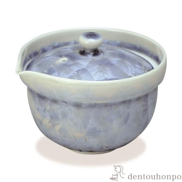 宝瓶 花たま物 銀藤 ( 名入れ有料 退社祝賀会 定年 ティーポット 茶の葉 仕掛ける 日本茶 おすすめ 清水焼 京焼 一緒になる 生み出すこと 内祝い 差し上げ物 金婚式 生まれ落ちる日差し上げ物 ) 急須-キッチン、日用品、文具