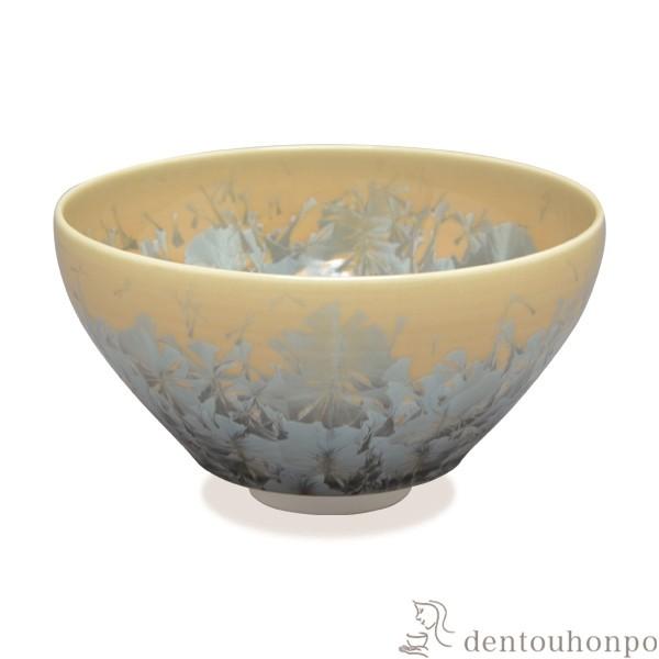 花結晶　抹茶椀 抹茶碗 茶道具 抹茶碗 花結晶 灰青 ( 名入れ有料 茶道具 茶器 お稽古用 抹茶 清水焼