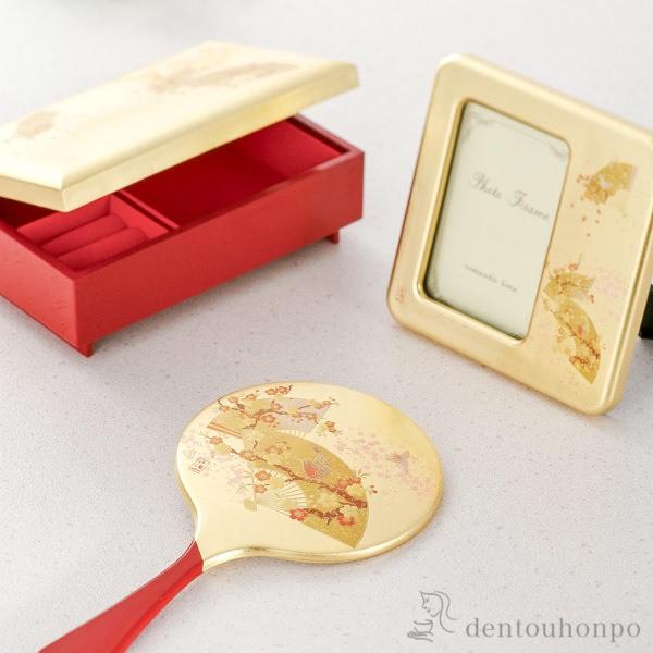 うららか 手鏡 ( 箔一 ハンドミラー コンパクト お土産 記念品