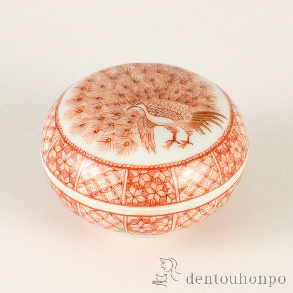 安い購入 九谷焼 香合 赤絵孔雀 木箱名入れ可 木札名入れ可 父の日 ギフト 早割り 初任給 プレゼント 祖父母 お香 線香 リラックス 仏具 人気 九谷焼 周年 創立 最安 Www Khaskhabar Online