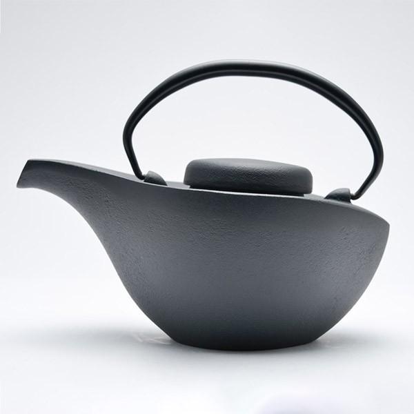 岩鋳（IWACHU） 南部鉄器 急須曳船 黒艶消 700ml ( 岩鋳 父の日