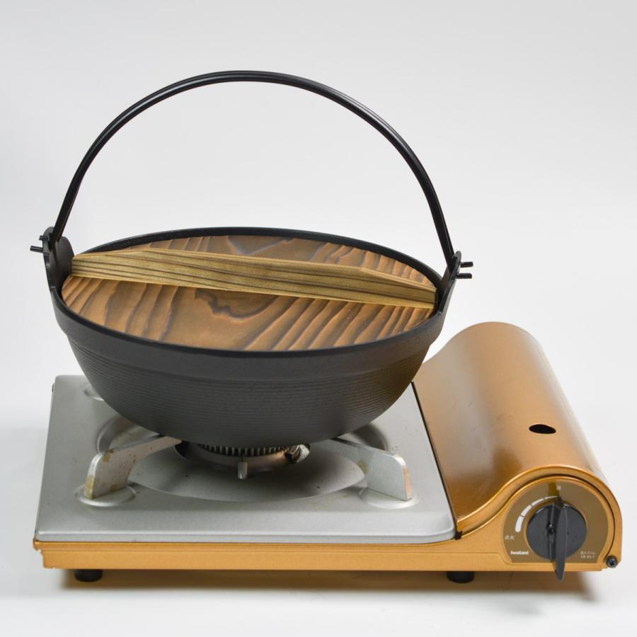 岩鋳（IWACHU） ふる里鍋 深型 IH対応 30cm ツル付き ( 岩鋳 退職祝い