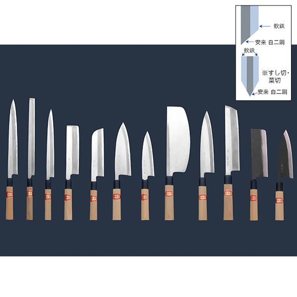 和包丁 堺菊守 別打（プラスチック柄） 舟行 150mm 1本 名入れ彫刻無料