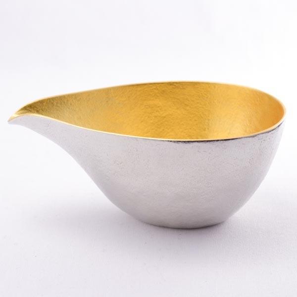 能作 酒器セット 金箔 小サイズ 片口 1個・ぐい呑 2個 ( あす 能作 酒器セット 金箔 小サイズ 片口 1個・ぐい呑 2個 ( あす