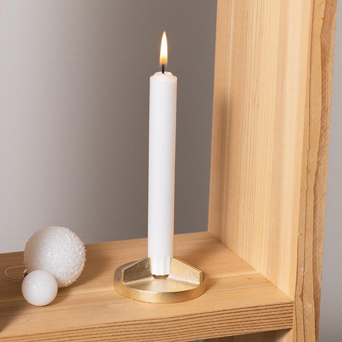 キャンドルホルダー Wedge S ( 能作 退職祝い 定年 手作り 高級 和