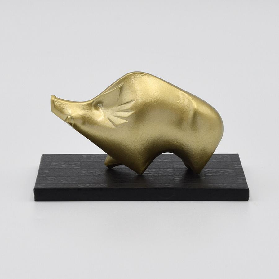 高岡銅器】ミニ十二支亥