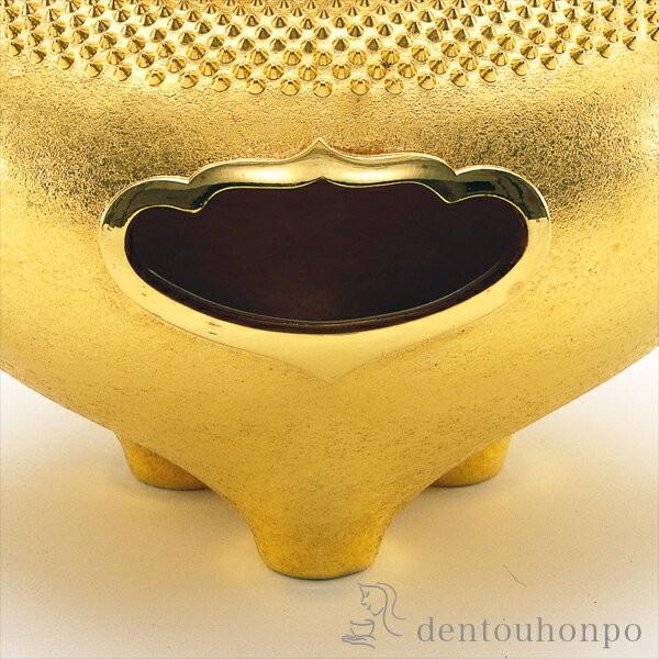 純金 風炉 岩石 8号 ( 光則（金工芸） 茶器 抹茶 湯沸かし 茶室 人気