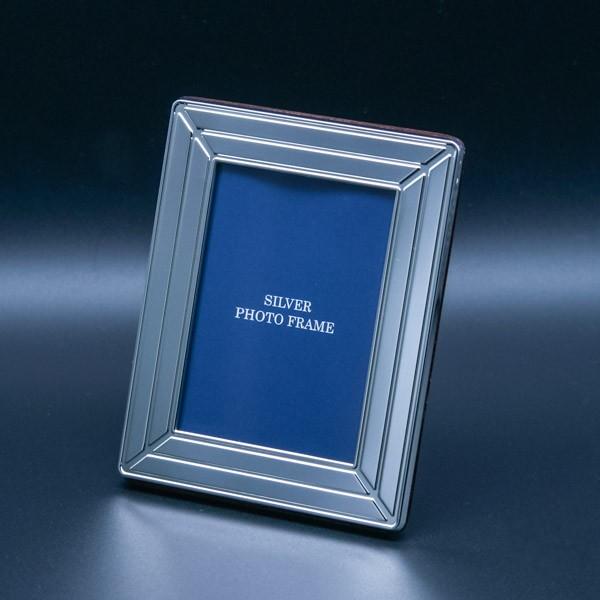 純銀製 フォトフレーム オブロング S ( 名入れ有料 母の日 純銀製 フォトフレーム オブロング S ( 名入れ有料 母の日