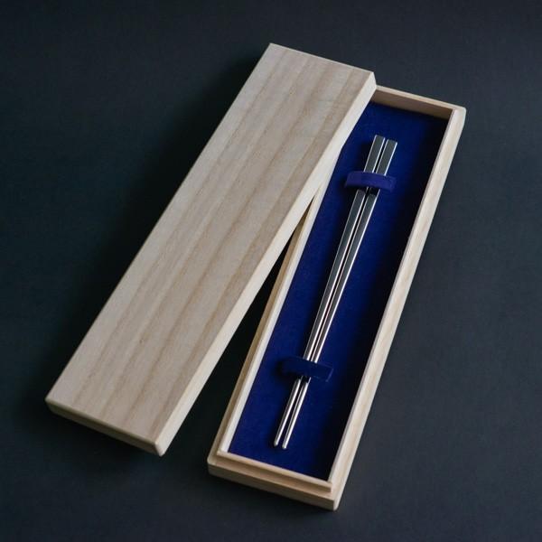 銀製 箸 女性用 名入れ彫刻無料 ( 退職祝い 定年 お箸 プレゼント 一膳