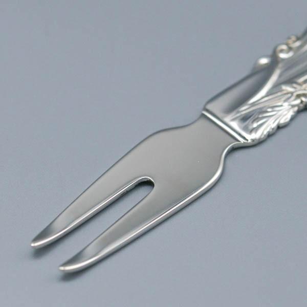 銀製 グリーンフォーク すずらん ( セット ティー コーヒー デザート