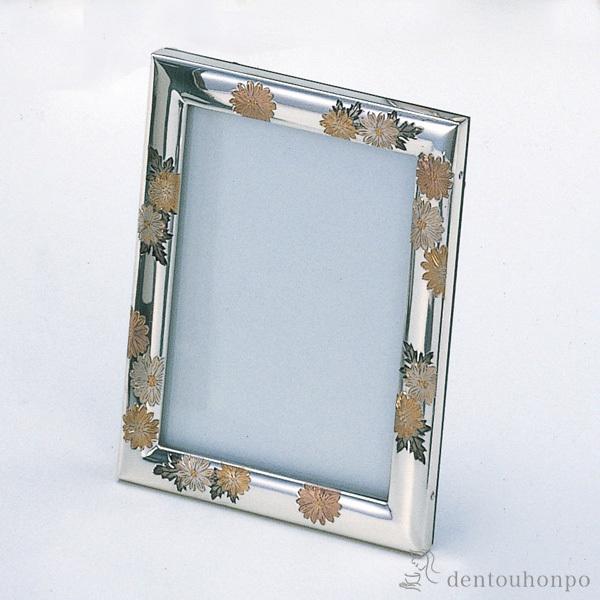 銀製 写真立 和彫シングル C 7インチ 木札名入れ有料 父の日 プレゼント 初任給 プレゼント 祖父母 写真立て フォトフレーム 写真たて おしゃれ Tko1236 伝統本舗 通販 Yahoo ショッピング