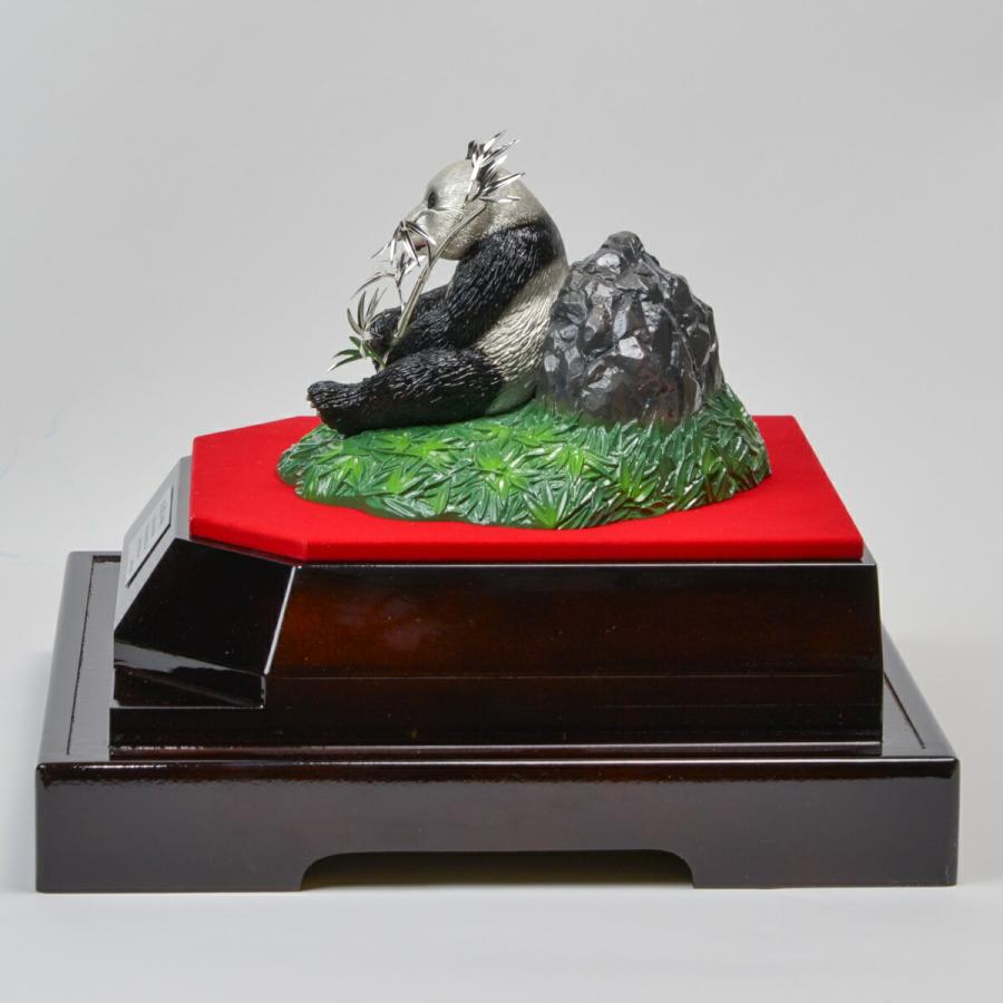 銀製 ジャイアントパンダ LPC 57g ( 木札名入れ有料 高級 コレクション