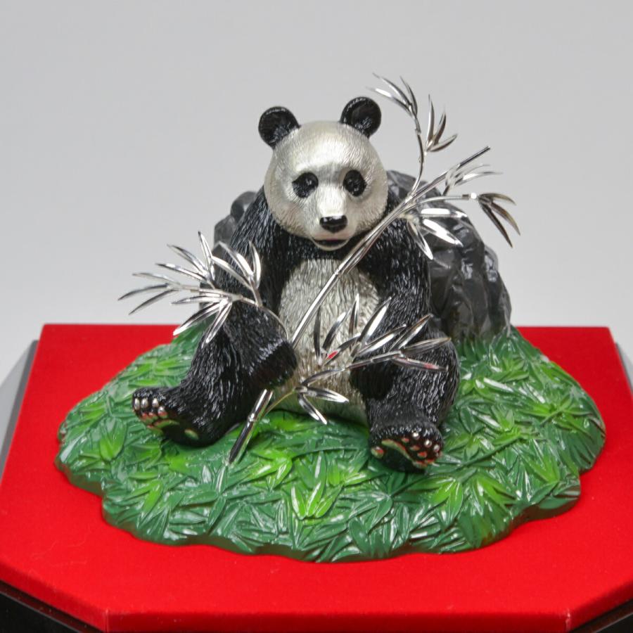 銀製 ジャイアントパンダ LPC 57g ( 木札名入れ有料 高級 コレクション