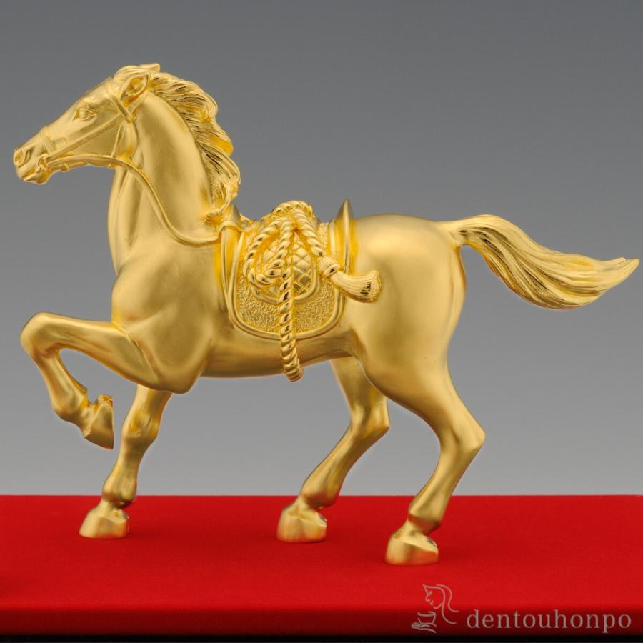 純金 神馬 B 40g ( 木札名入れ有料 高級 コレクション 美術品 工芸品