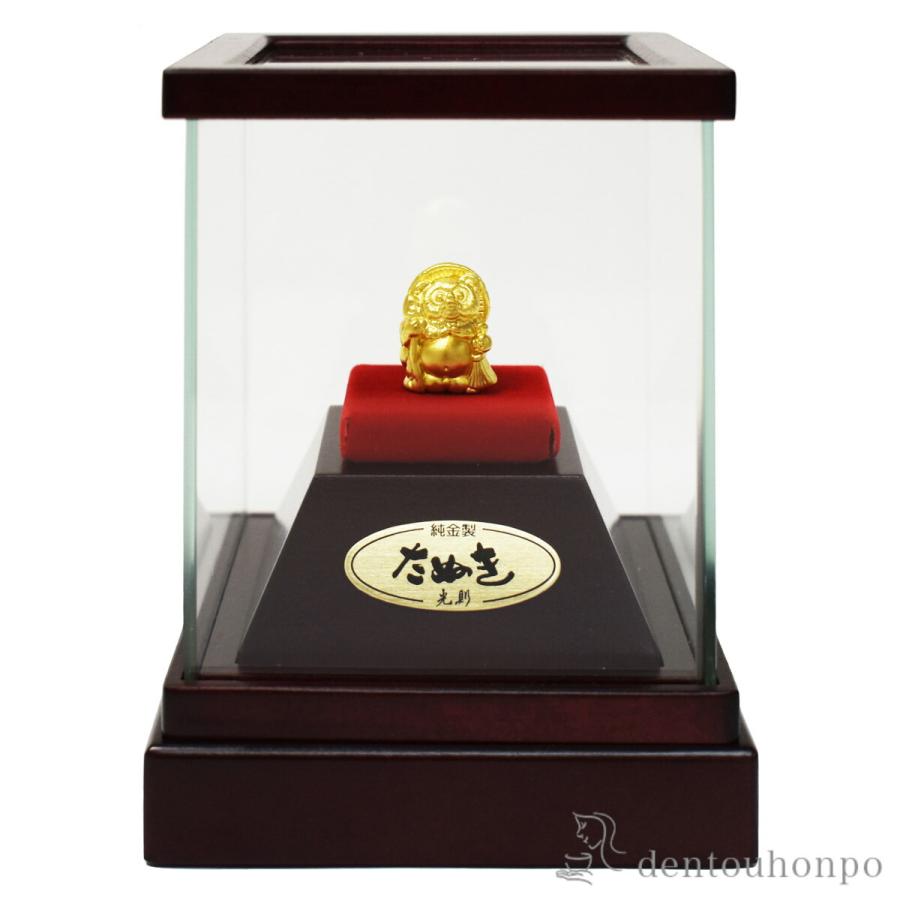 純金 たぬき 2g ( 高級 コレクション 美術品 工芸品 伝統 東京銀器（金