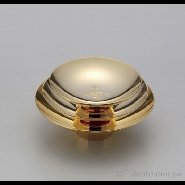 金盃 三ツ重 寿 純金メッキ 90/75/60 ( 初任給 プレゼント 母の日 おちょこ 盃 酒器 セット 日本酒 高岡銅器 結婚 出産 内祝い 引き出物 金婚式 )
