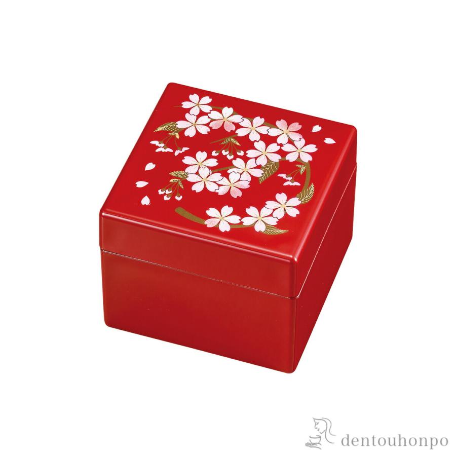 角宝石箱 さくら野 オルゴール付 ( 退職祝い 定年 アクセサリー入れ