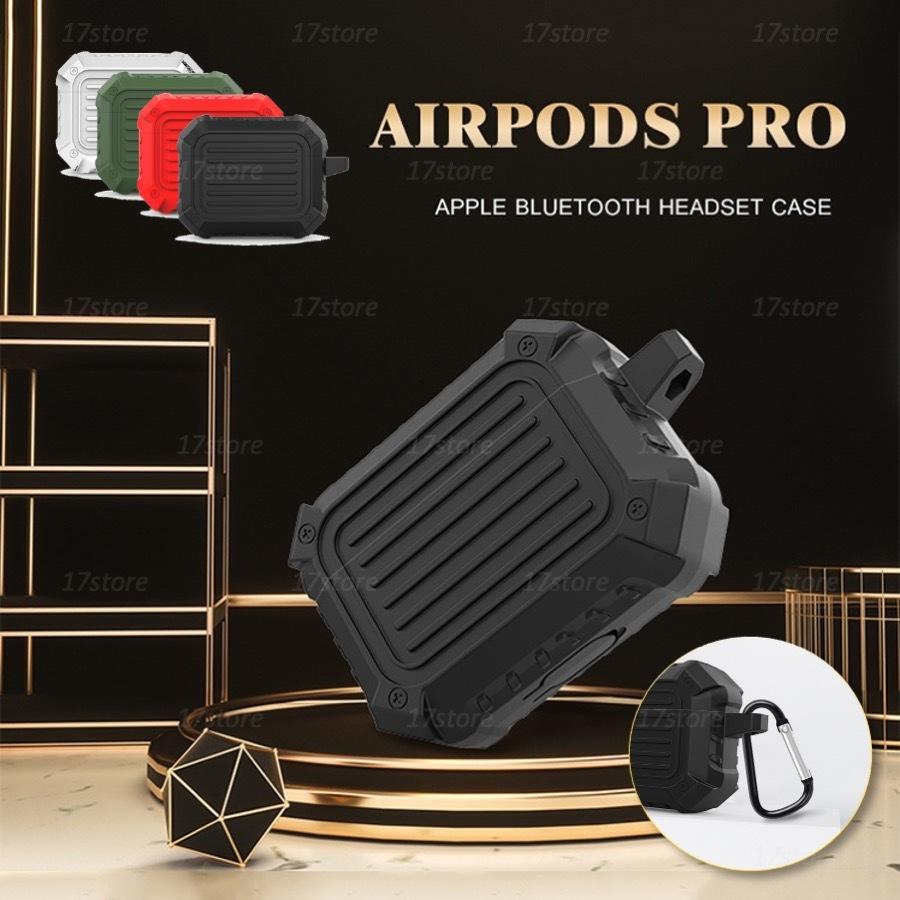 AirPods / Pro ケース カラビナ 付き セット エアーポッズ プロ