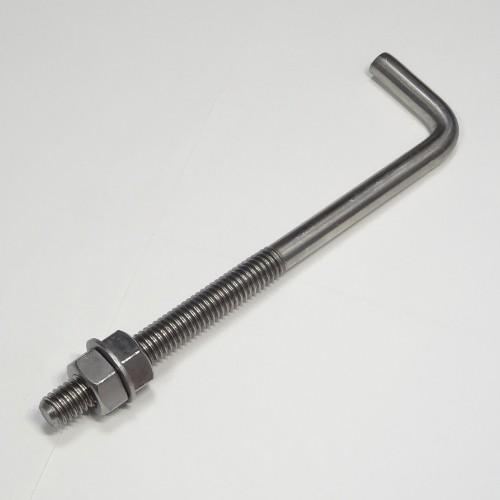 アンカーボルト L型 ステンレス製 3分×200mm : 電材39 Yahoo!店 - 通販