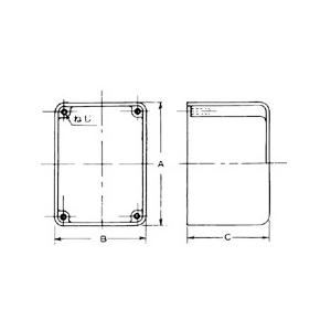 伊藤電気製作所 プールボックス カブセ防水蓋 300×300×200 グレー BP-303020G