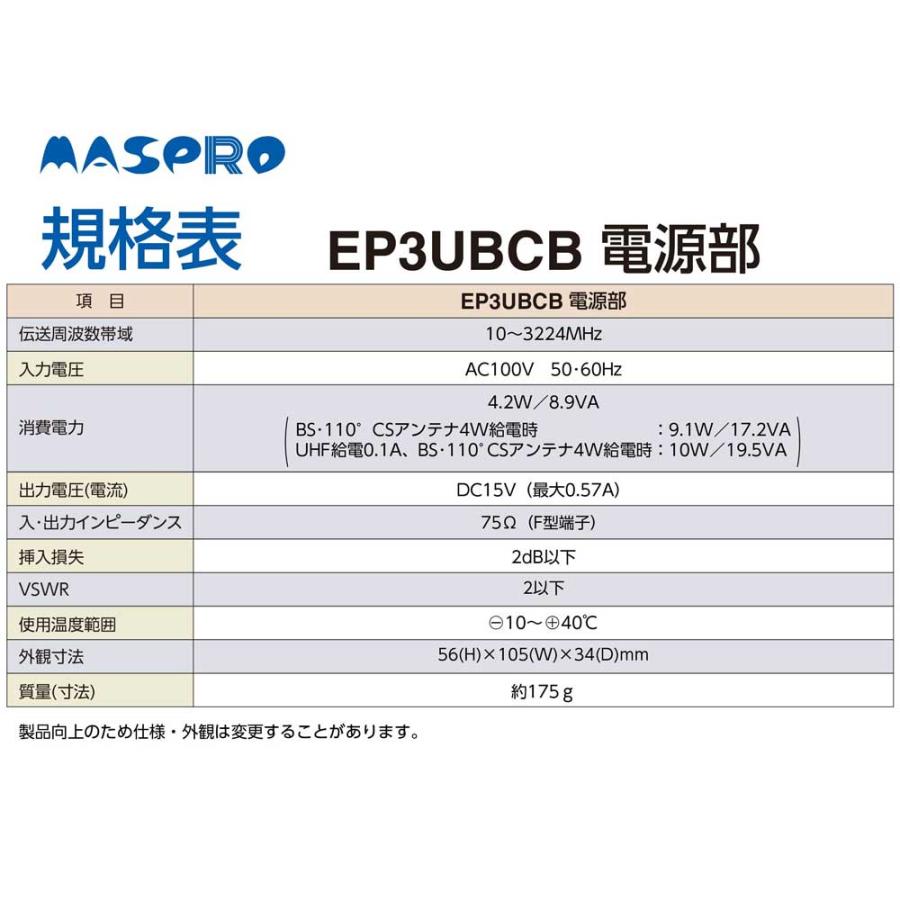 マスプロ（MASPRO） マスプロ電工 UHF BS CS ブースター 新4K8K衛星