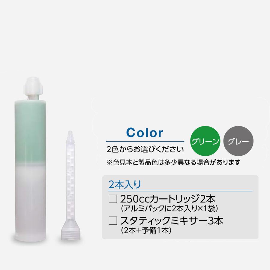 コンクリート床 ひび割れ補修材 瞬間ひび埋め職人 250cc 2本 コンクリート床 ひび割れ補修材 瞬間ひび埋め職人 250cc 2本