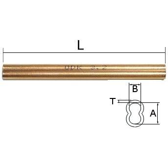 大阪電具 B型スリーブ CTB-3.2 硬銅単線用 適用電線φ3.2mm  (10本入)｜denzai-39｜03