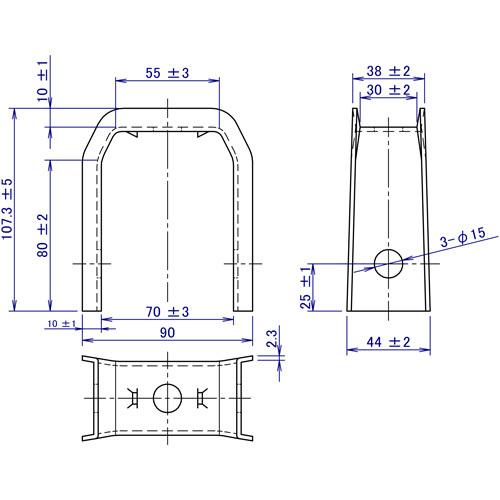コノ字金物 東北電力型 RUC-N : 電材39 Yahoo!店 - 通販 - Yahoo