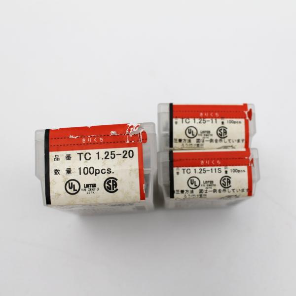 ニチフ NICHIFU 銅線用裸圧着端子8箱セット TC形 棒形 TC ニチフ NICHIFU 銅線用裸圧着端子8箱セット TC形 棒形 TC