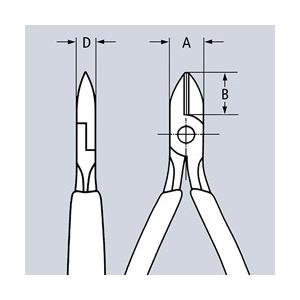 KNIPEX（クニペックス） ニッパー 電気工事士用 7681-125 : 電材ドット