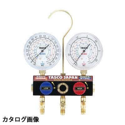 イチネンTASCO TASCO イチネンタスコ ボールバルブ式 ゲージ