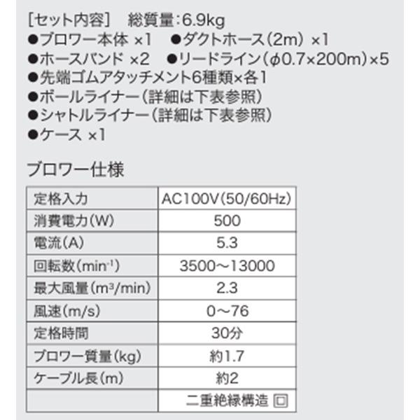 DENSAN（デンサン） JEFCOM ジェフコム 通線ジェットブロー BW-500